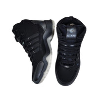 CTR Rub-600 High Ankle Trekking and Hiking Shoes - Black - OutdoorTravelGear.com
