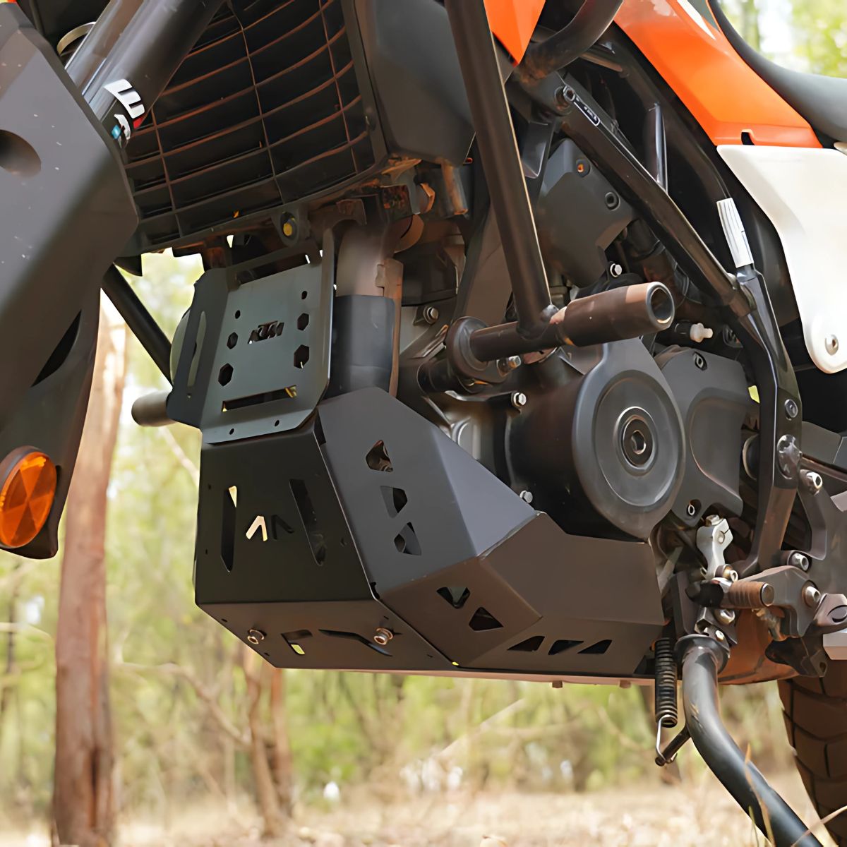 KTM Adventure 390/390 S/250 Bash Plate - Steel - 2025 Model - OutdoorTravelGear.com