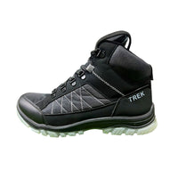 CTR Trek-2 - High Ankle Light Weight Trekking and Hiking Shoes - Cement - OutdoorTravelGear.com