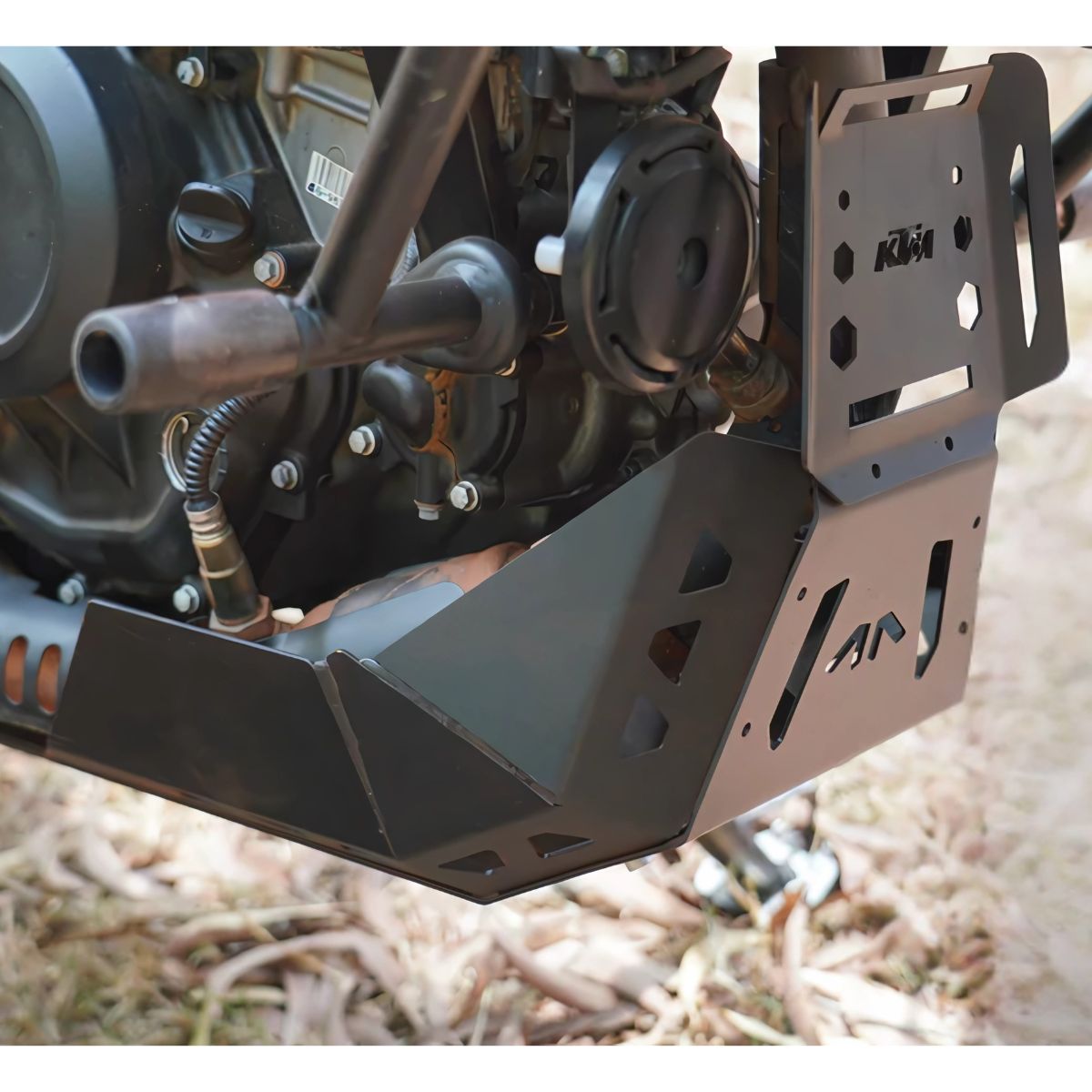 KTM Adventure 390/390 S/250 Bash Plate - Steel - 2025 Model - OutdoorTravelGear.com