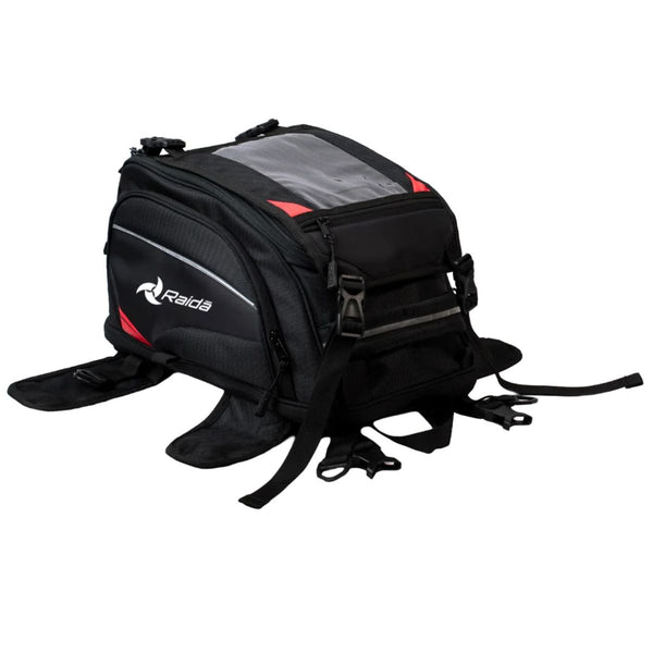 Compass K28 Motorcycle Tank Bag - Black - OutdoorTravelGear.com