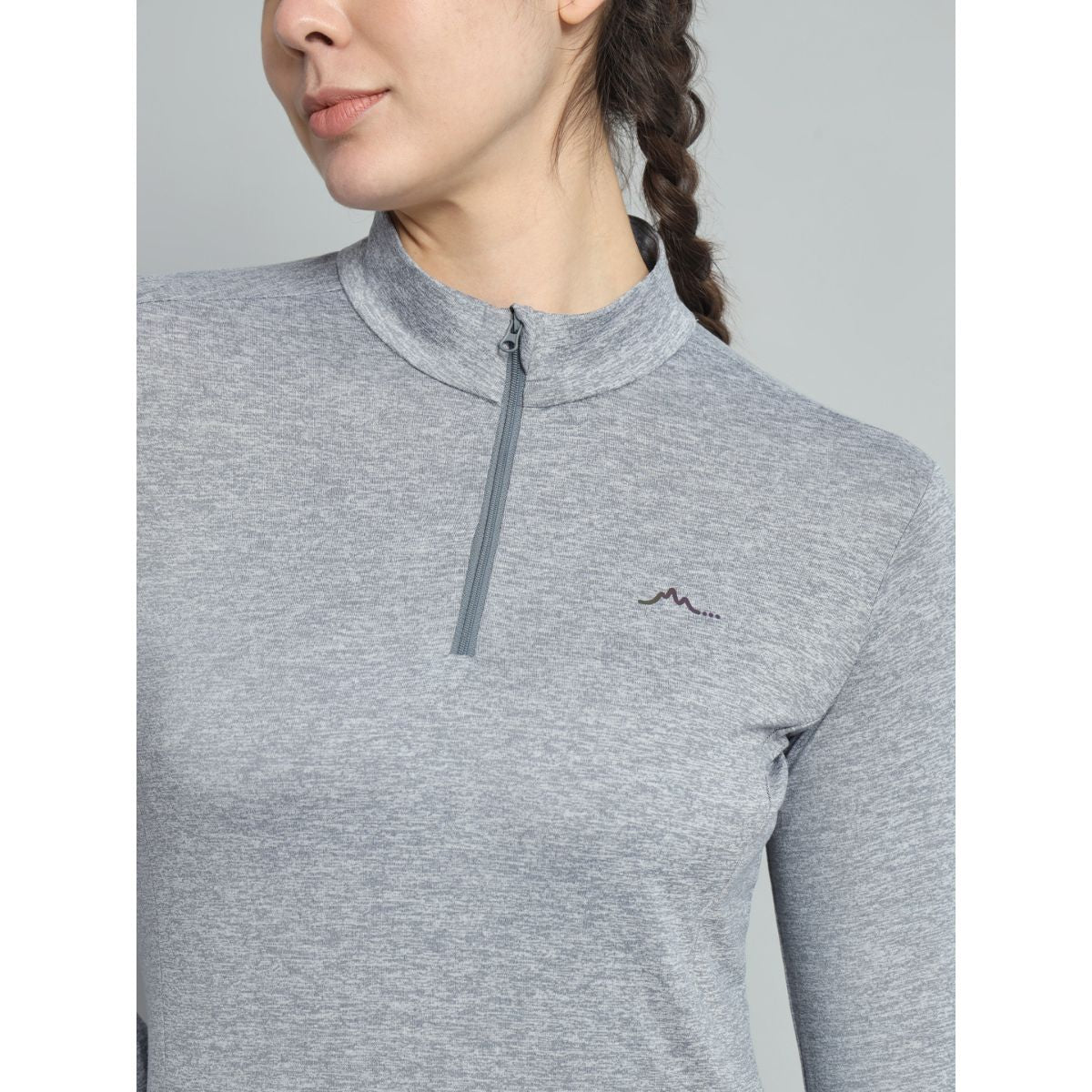 Women's Nomadic Full Sleeves T-Shirt / Baselayer - Silver Gray 5