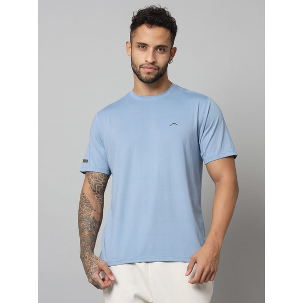 Men's Ultralight Athletic Half Sleeves T-Shirt - Dusk Blue 1