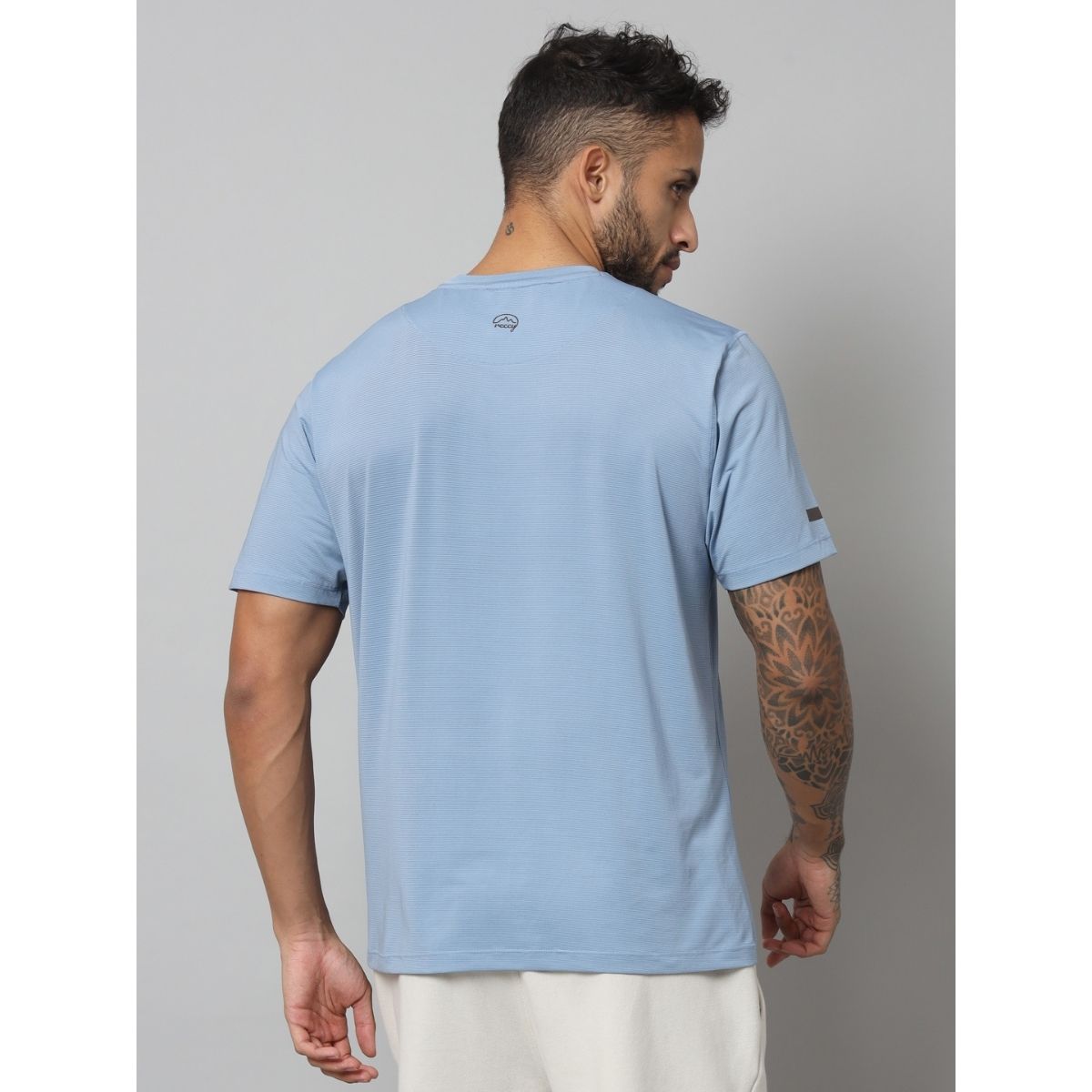 Men's Ultralight Athletic Half Sleeves T-Shirt - Dusk Blue 3