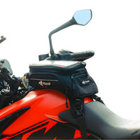 Compass X8 Motorcycle Tank Bag - Black - OutdoorTravelGear.com