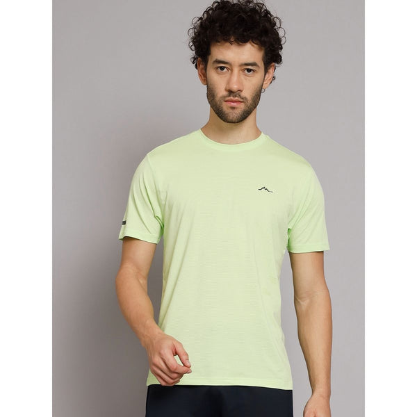 Men's Ultralight Athletic Half Sleeves T-Shirt - Lime 1