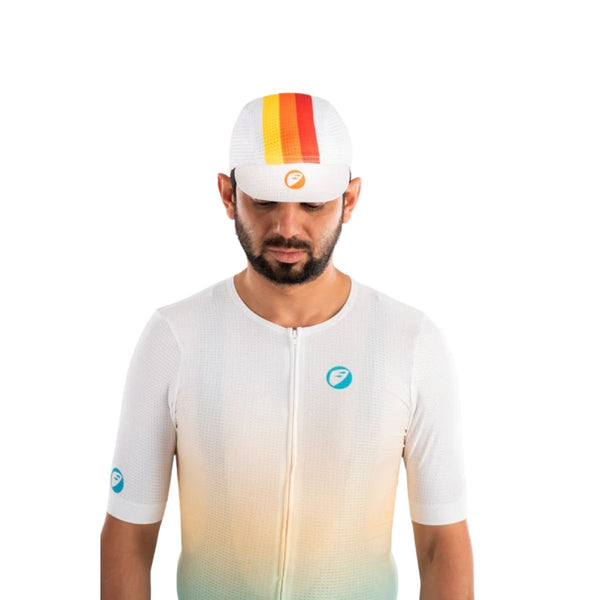 Unisex Cycling Cap | Hustle - Silver - OutdoorTravelGear.com