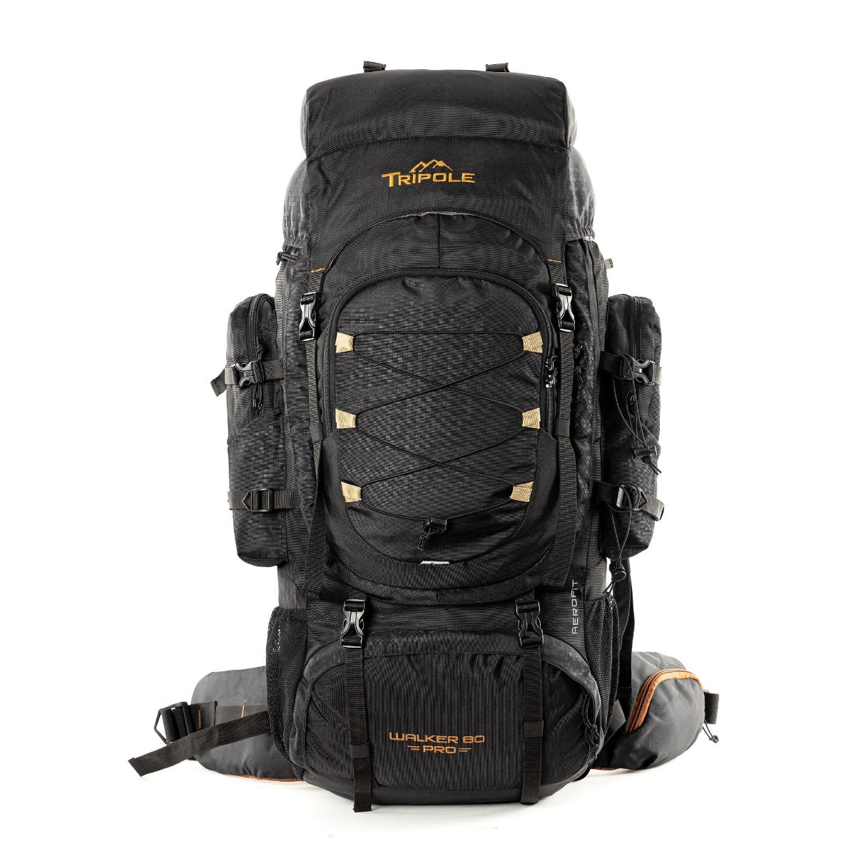 Walker Pro Trekking and Hiking Rucksack - 80 Litre - Black 7