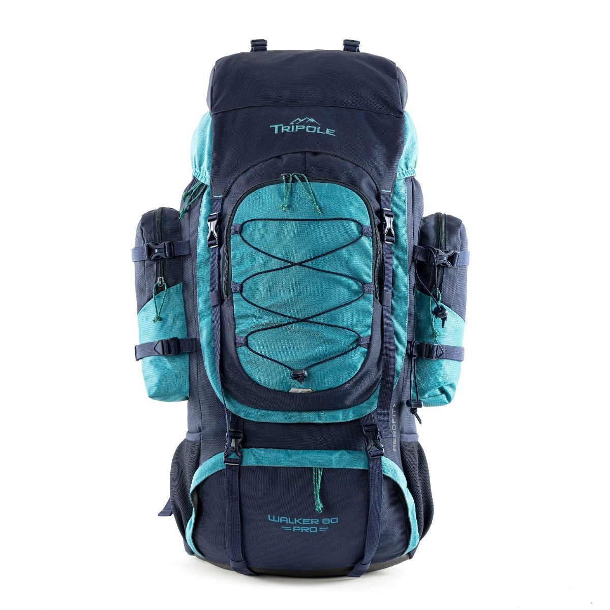 Walker Pro Trekking and Hiking Rucksack - 80 Litre - Blue 3