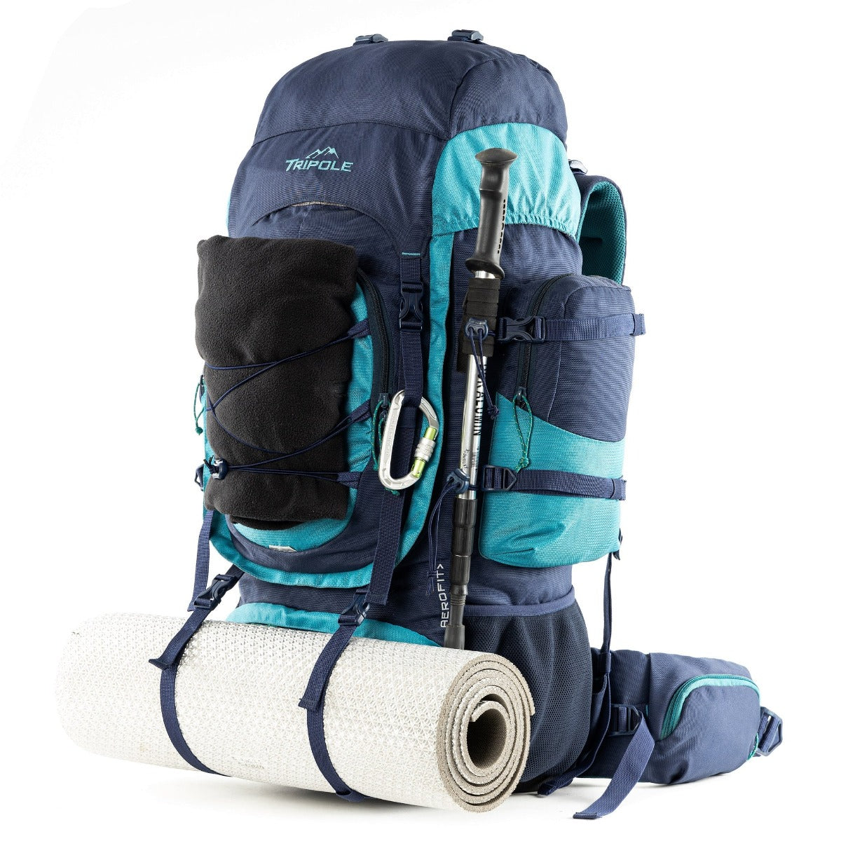 Walker Pro Trekking and Hiking Rucksack - 80 Litre - Blue 8