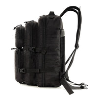 Force Plus Tactical Army Backpack with Laser-cut MOLLE - 50 Litres - Black 4