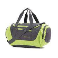 Blaze Gym & Sports Duffel Bag - Grey + Neon Yellow 1