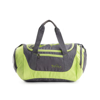Blaze Gym & Sports Duffel Bag - Grey + Neon Yellow 5