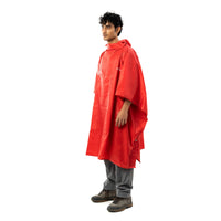 Poncho and Rain Jacket for Daily Use and Hiking