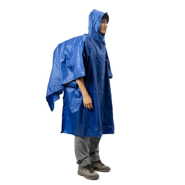Poncho and Rain Jacket for Daily Use and Hiking