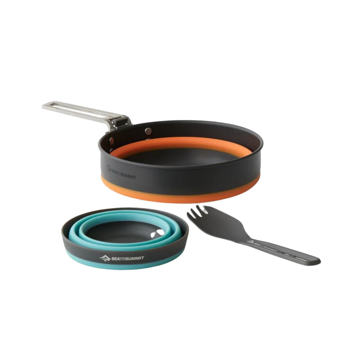 Frontier Ultralight Collapsible 1L Pot Cook Set - 3 Piece Set - OutdoorTravelGear.com