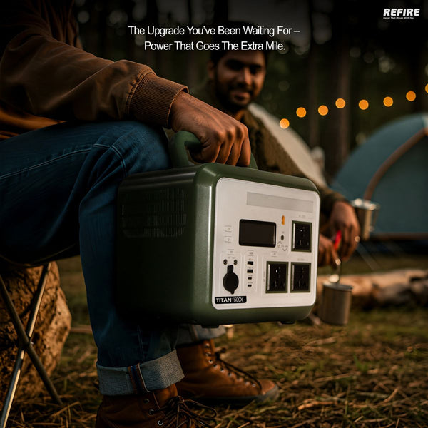 Titan 1500X - Compact Portable Power Station - 1500W | 1152Wh - OutdoorTravelGear.com
