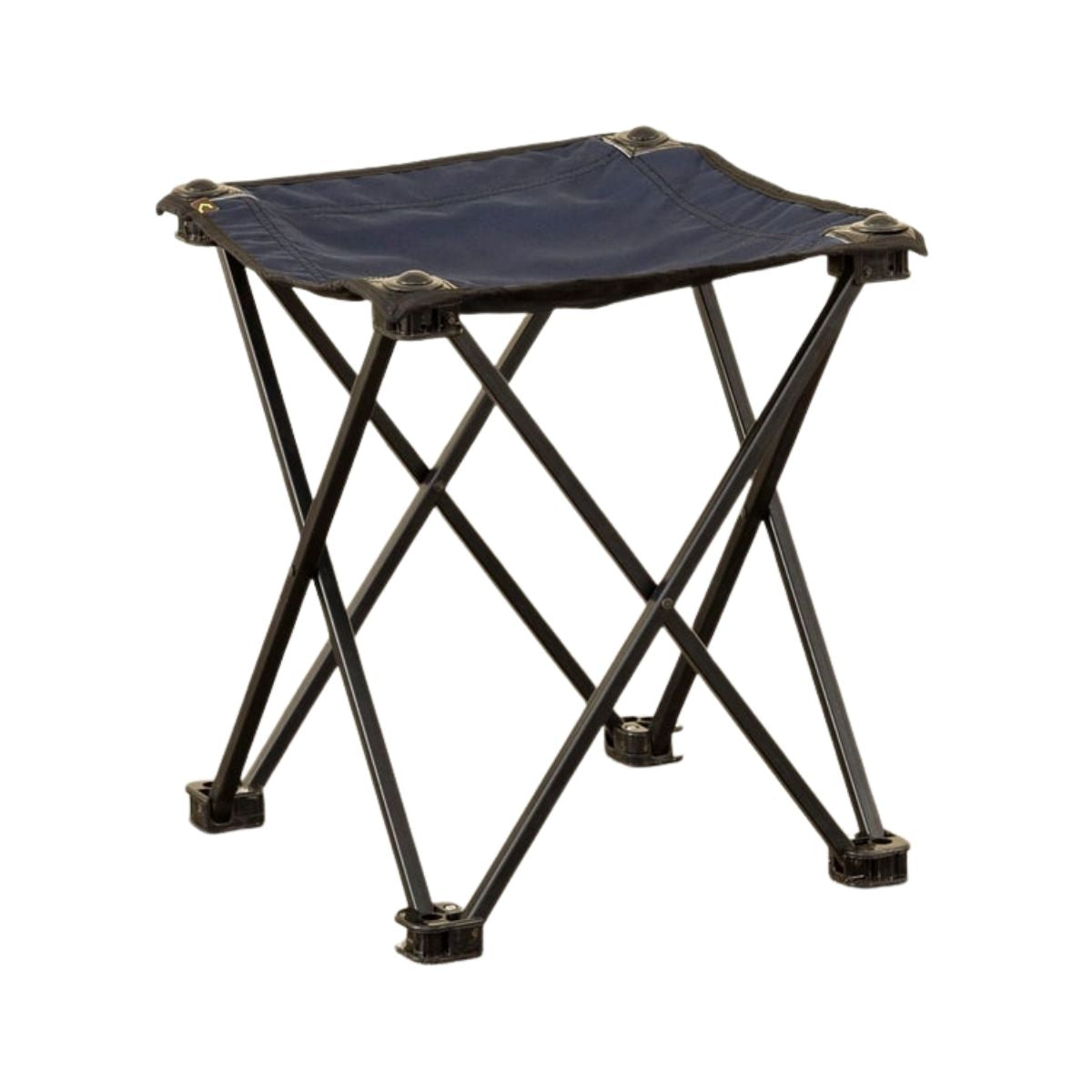 Foldable Camping Stool - Blue - OutdoorTravelGear.com