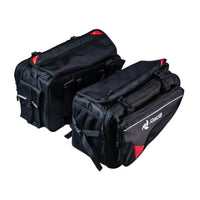 Compass V70 Motorcycle Saddle Bag - Black - OutdoorTravelGear.com