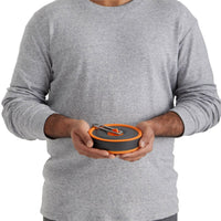 Frontier Ultralight Collapsible 1L Pot Cook Set - 3 Piece Set - OutdoorTravelGear.com