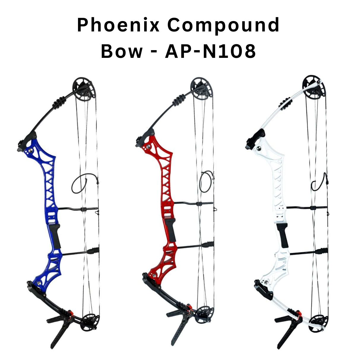 ARMOR Phoenix Compound Bow - AP-N108 + Arrow  Sets + Archery Accessories - OutdoorTravelGear.com