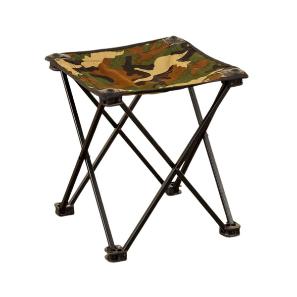 Foldable Camping Stool - Camouflage - OutdoorTravelGear.com