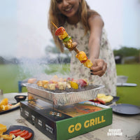Go Grill - Instant Lighting Disposable Barbeque Grill - OutdoorTravelGear.com