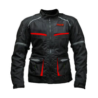 Rover Riding Jacket with Armours - Red