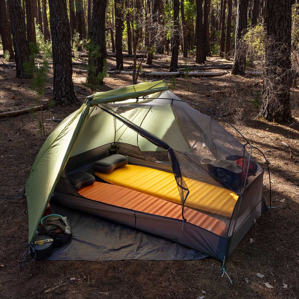 Pursuit Plus Self-Inflating Sleeping Mat - OutdoorTravelGear.com