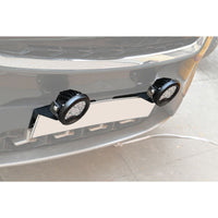 4-Wheeler Number Plate Clamp for 2 Lights - OutdoorTravelGear.com