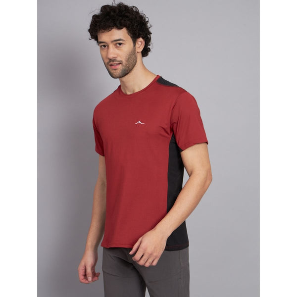 Men's Ultralight Athletic Half Sleeves T-Shirt - Canyon Red 1