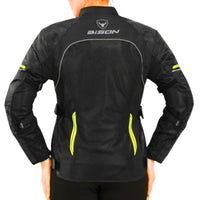 Women's Phoenix Riding Jacket - Black + Hi-Viz Neon - OutdoorTravelGear.com