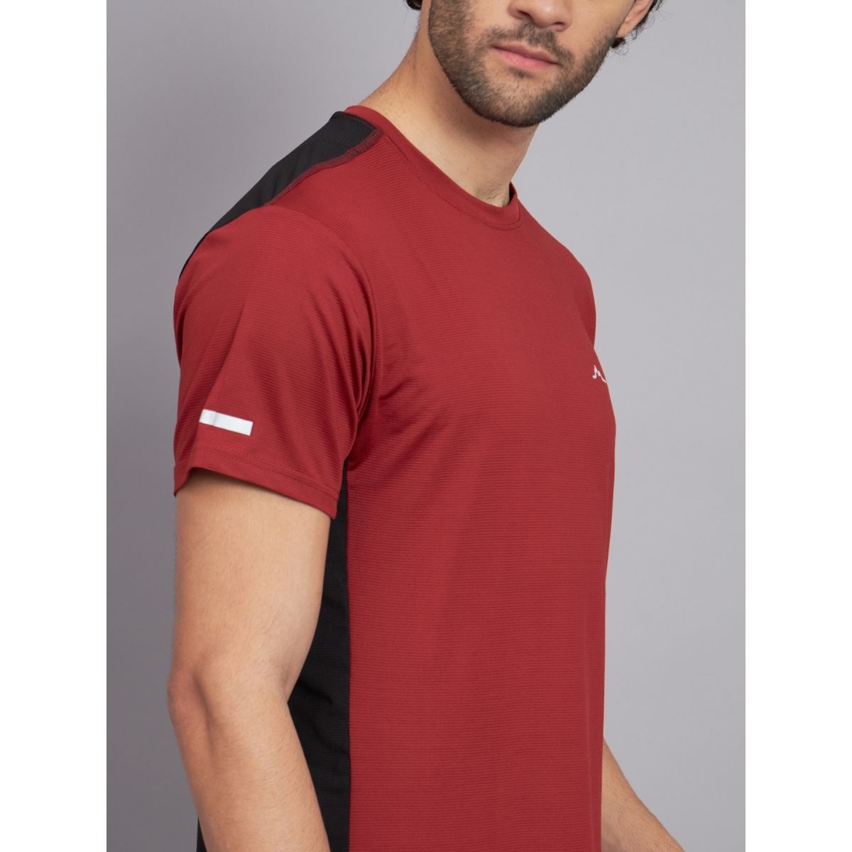 Men's Ultralight Athletic Half Sleeves T-Shirt - Canyon Red 6