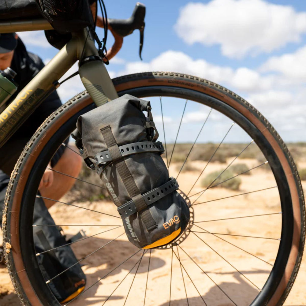 Evac Bikepack Cycling Dry Bag | 3.7 Litres - Black - Set of 2 Dry Bags 1 Evac Bikepack Cycling Dry Bag | 3.7 Litres - Black - Set of 2 Dry Bags