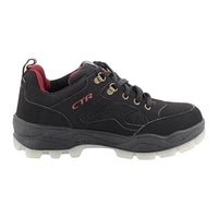 CTR Low Ankle Trekking and Hiking Shoes - Anti Skid & Slip Resistant - Black 2