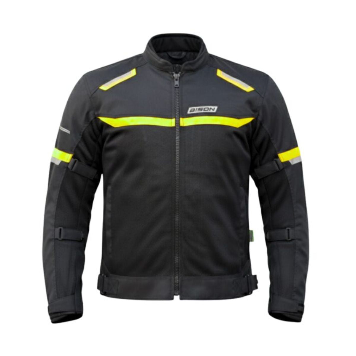 Comet Motorcycle Riding Jacket - Black + Neon - OutdoorTravelGear.com