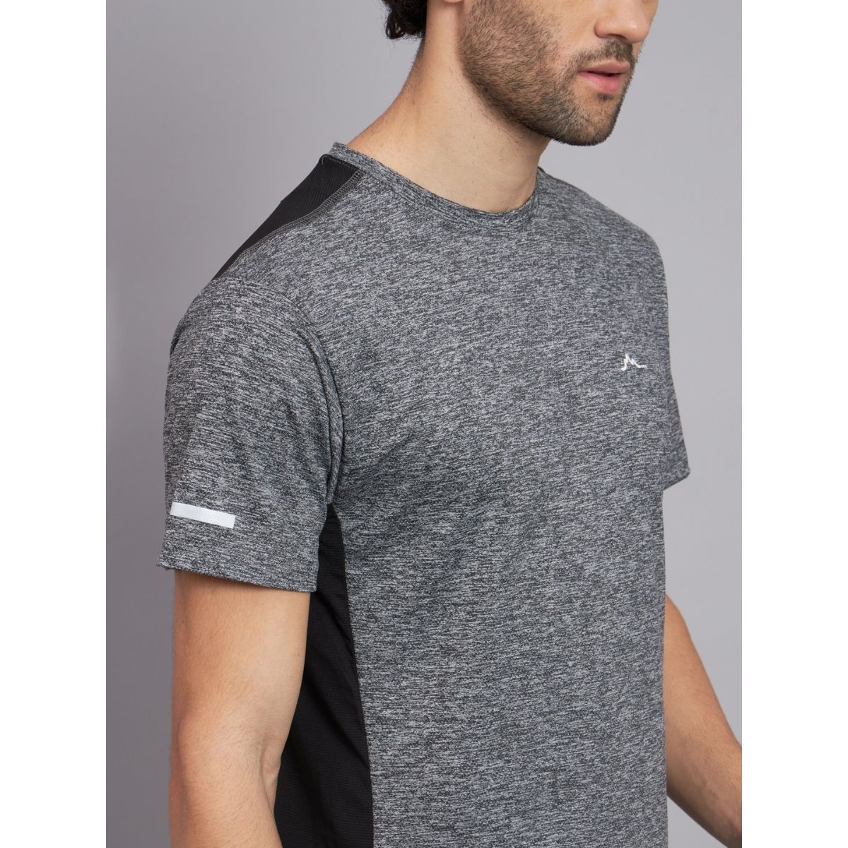 Men's Ultralight Athletic Half Sleeves T-Shirt - Summit Grey 6
