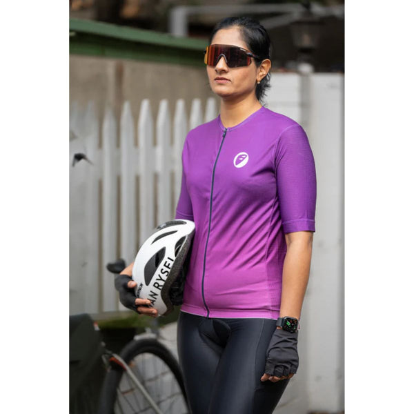 Unisex Cycling Jersey - Cruise fit - Lavender - OutdoorTravelGear.com