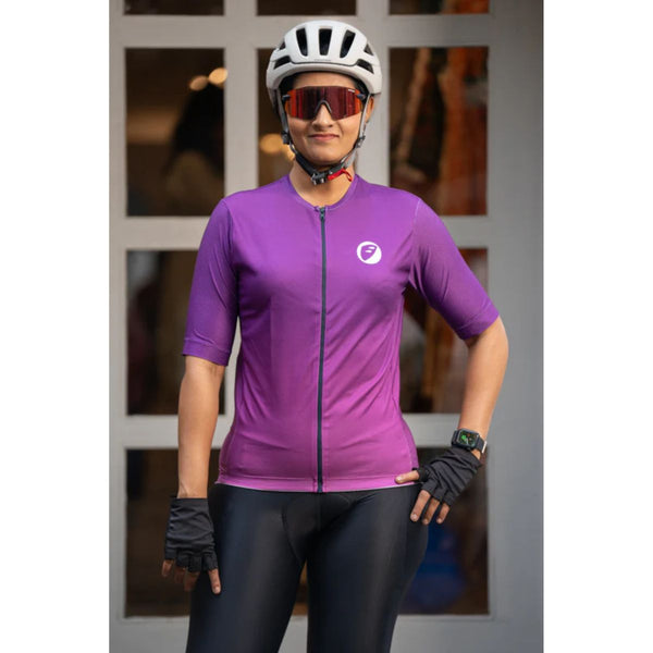Unisex Cycling Jersey - Cruise fit - Lavender - OutdoorTravelGear.com