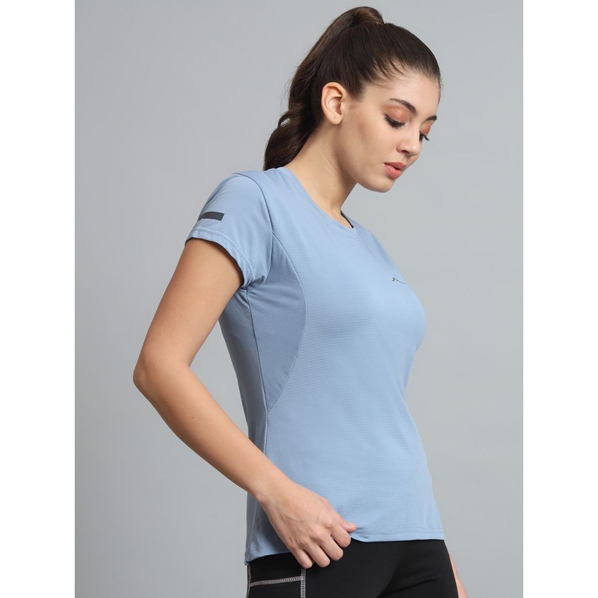 Women's Ultralight Athletic Half Sleeves T-Shirt - Dusk Blue 5