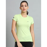 Women's Ultralight Athletic Half Sleeves T-Shirt - Lime 1