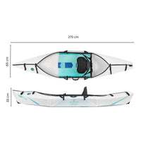 K1 Mini Folding Portable Kayak - White