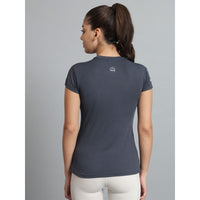 Women's Ultralight Athletic Half Sleeves T-Shirt - Metallic Grey 3