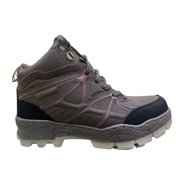 CTR Mid Ankle Trekking and Hiking Shoes - Brown 1