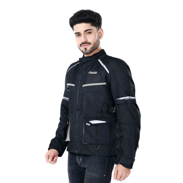 Rover Riding Jacket with Armours - Grey