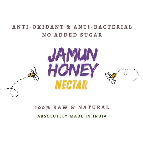 Jamun Honey | Anti-Oxidant & Anti-Bacterial Nectar | 100% Raw & Natural
