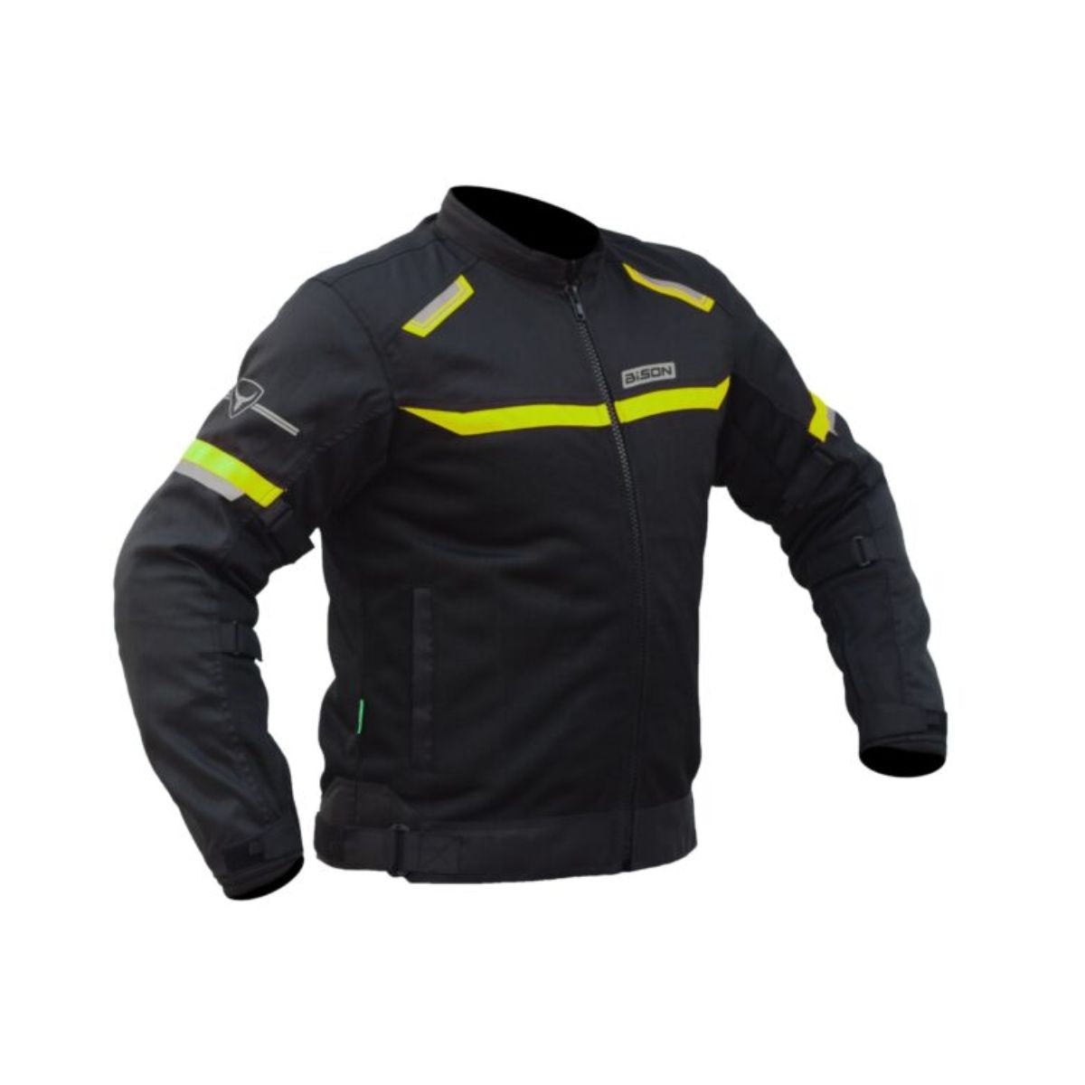 Comet Motorcycle Riding Jacket - Black + Neon - OutdoorTravelGear.com