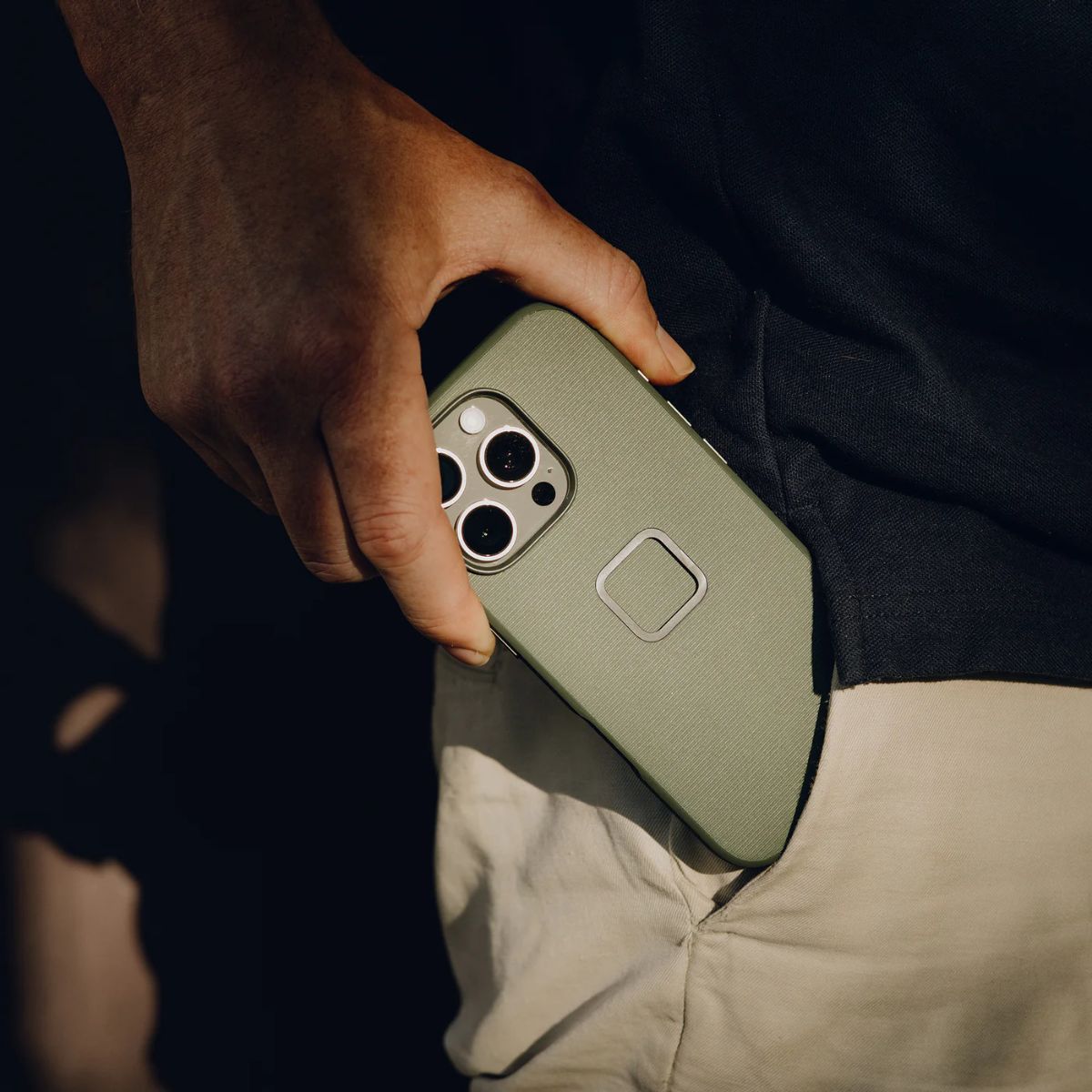 Everyday Fabric Mobile Case for iPhone 16 Pro Max - Sage - OutdoorTravelGear.com