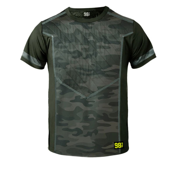 Cooling TEE - Camoufloge + Military Green