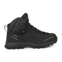 Men Waterproof Mid-Top Hiking Shoes with 3M Insulation | WH1106 - Black - OutdoorTravelGear.com